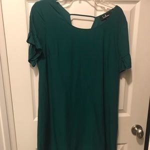 Lulu’s Green Shift Dress